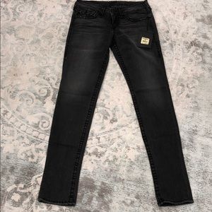 NWT True Religion Skinny Super T Julie Jeans Sz 28